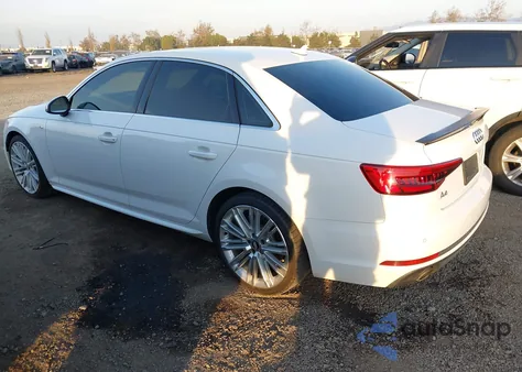 2017 Audi A4 2.0T Premium from USA, damaged, VIN WAULNAF42HN032829